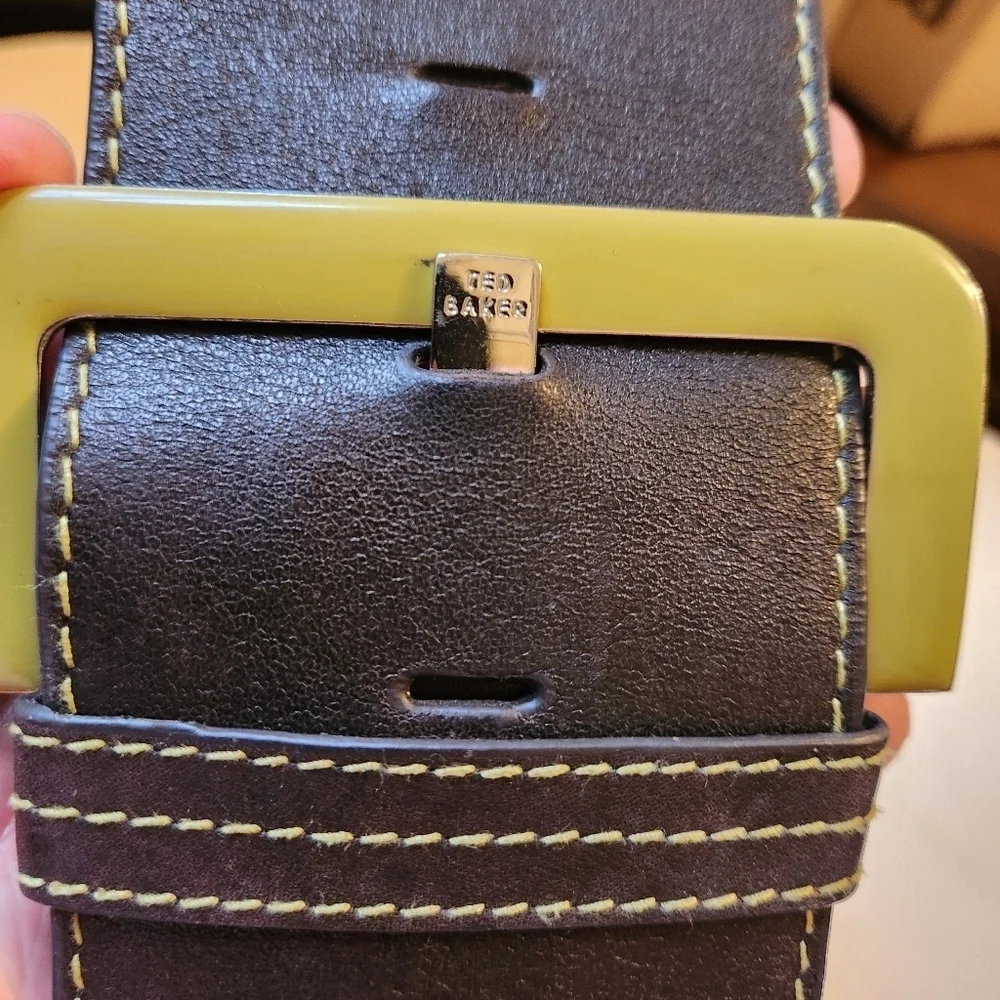 Ted Baker wide belt in EUC